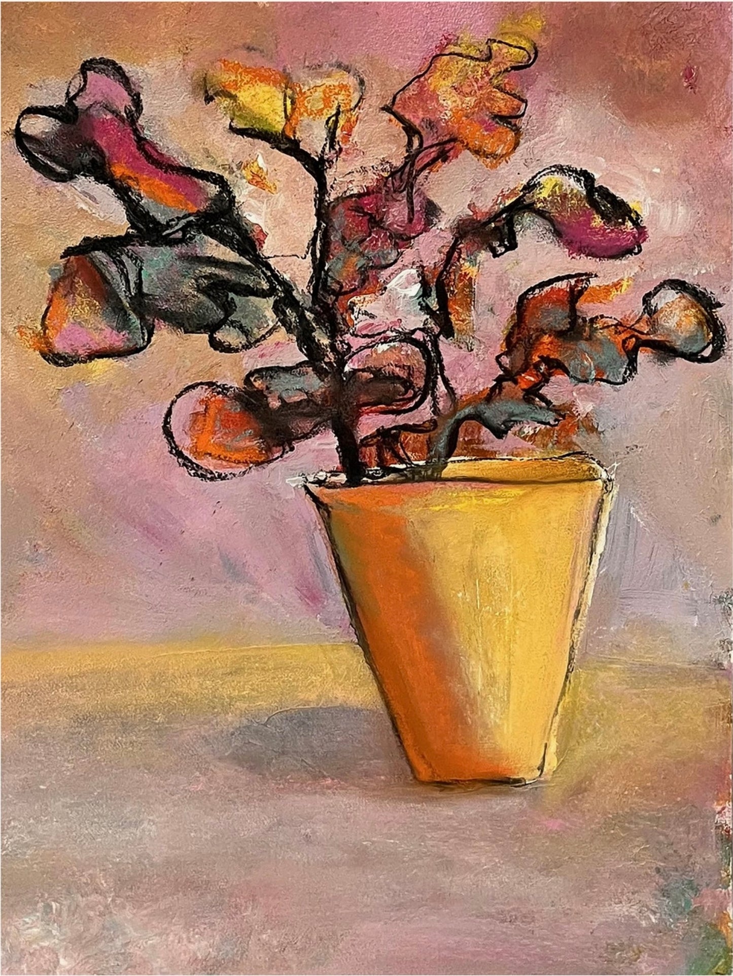 " Yellow Vase"- Fine Art Print