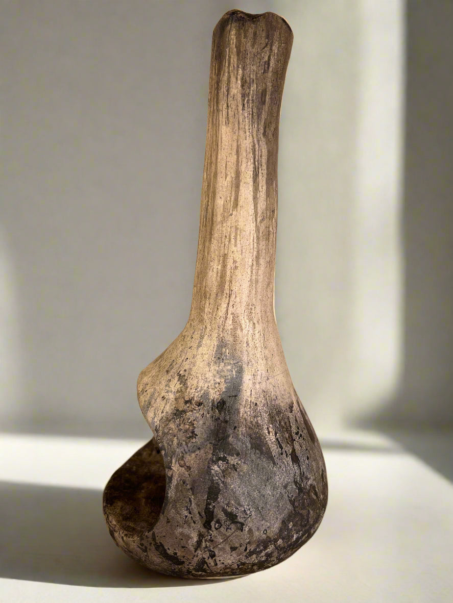 Incense burner chiminea - handmade pottery