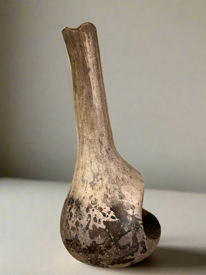 Incense burner chiminea - handmade pottery