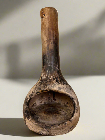 Incense burner chiminea - handmade pottery