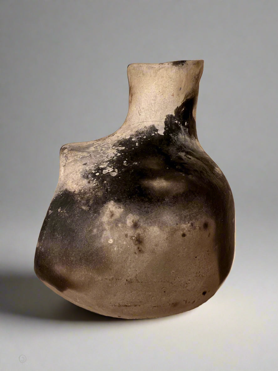 Incense burner chiminea - handmade pottery
