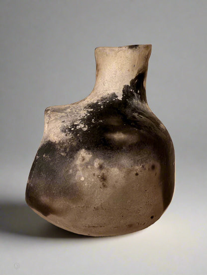 Incense burner chiminea - handmade pottery