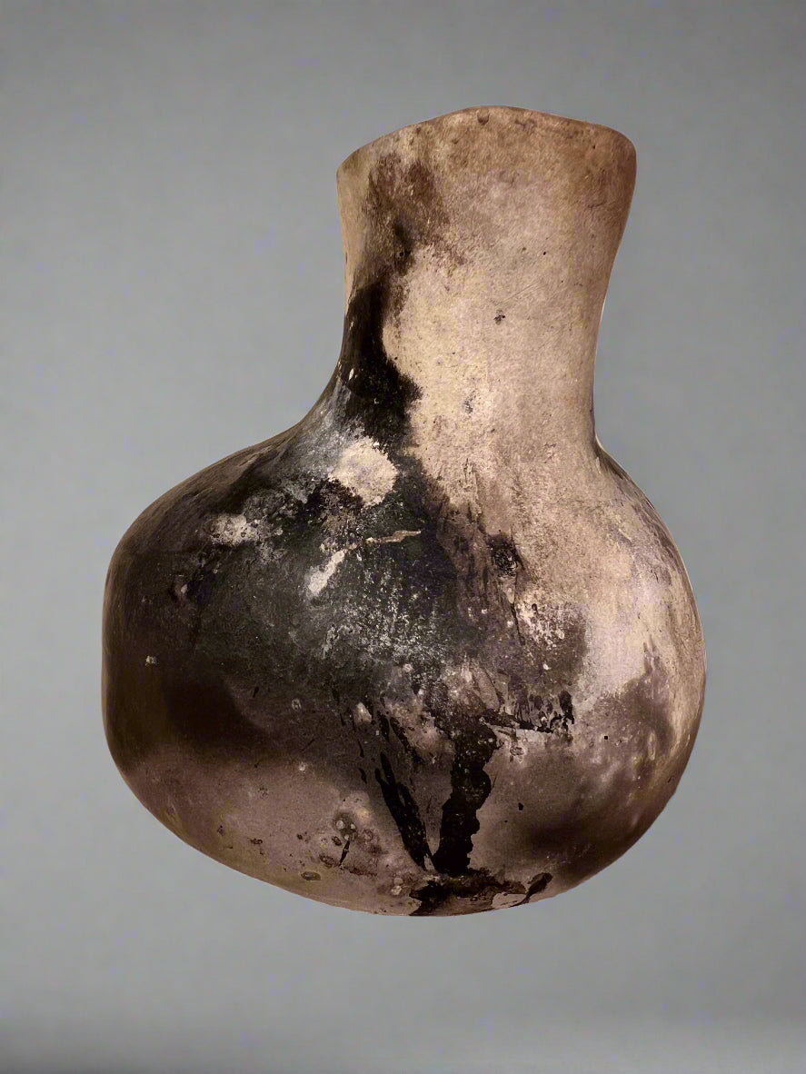 Incense burner chiminea - handmade pottery