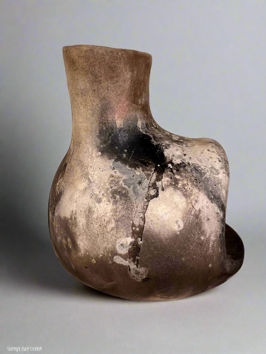 Incense burner chiminea - handmade pottery