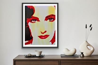 "Liz" –Elizabeth Taylor- Fine Art Print