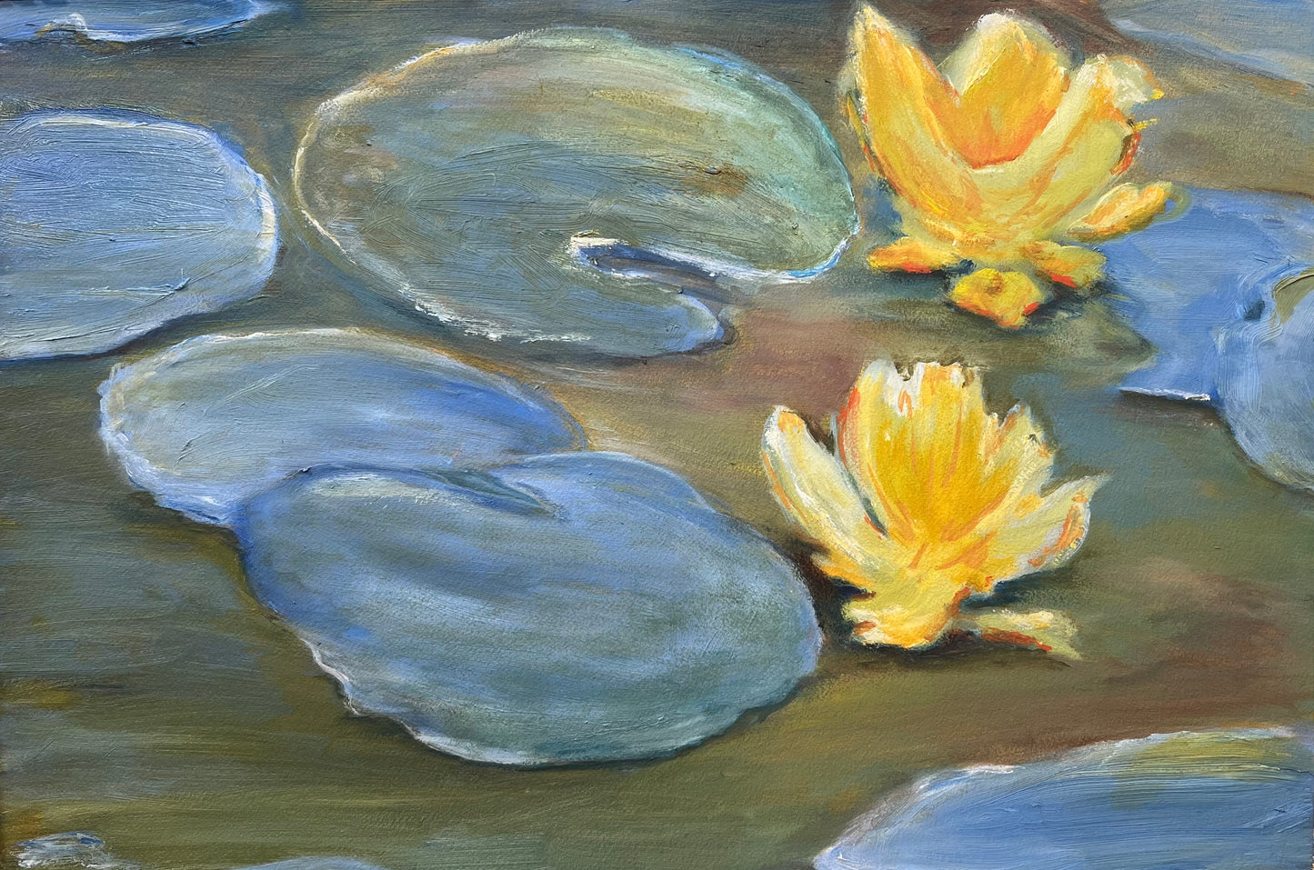 Lily Pad Study- Fine Art Print