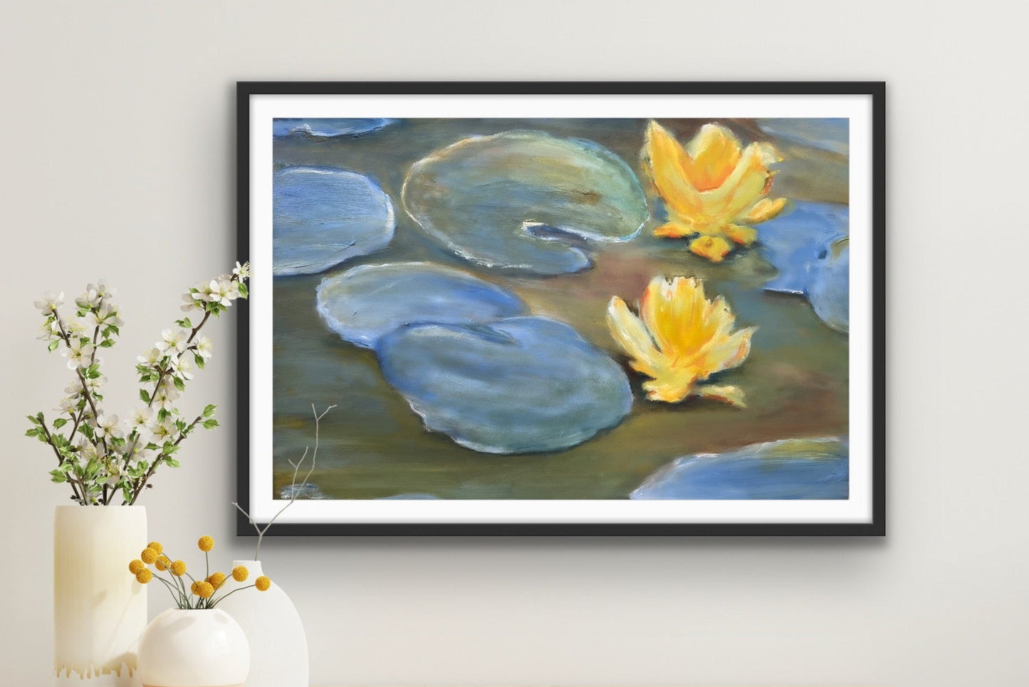 Lily Pad Study- Fine Art Print