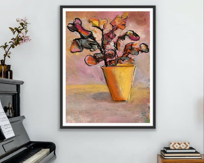 " Yellow Vase"- Fine Art Print