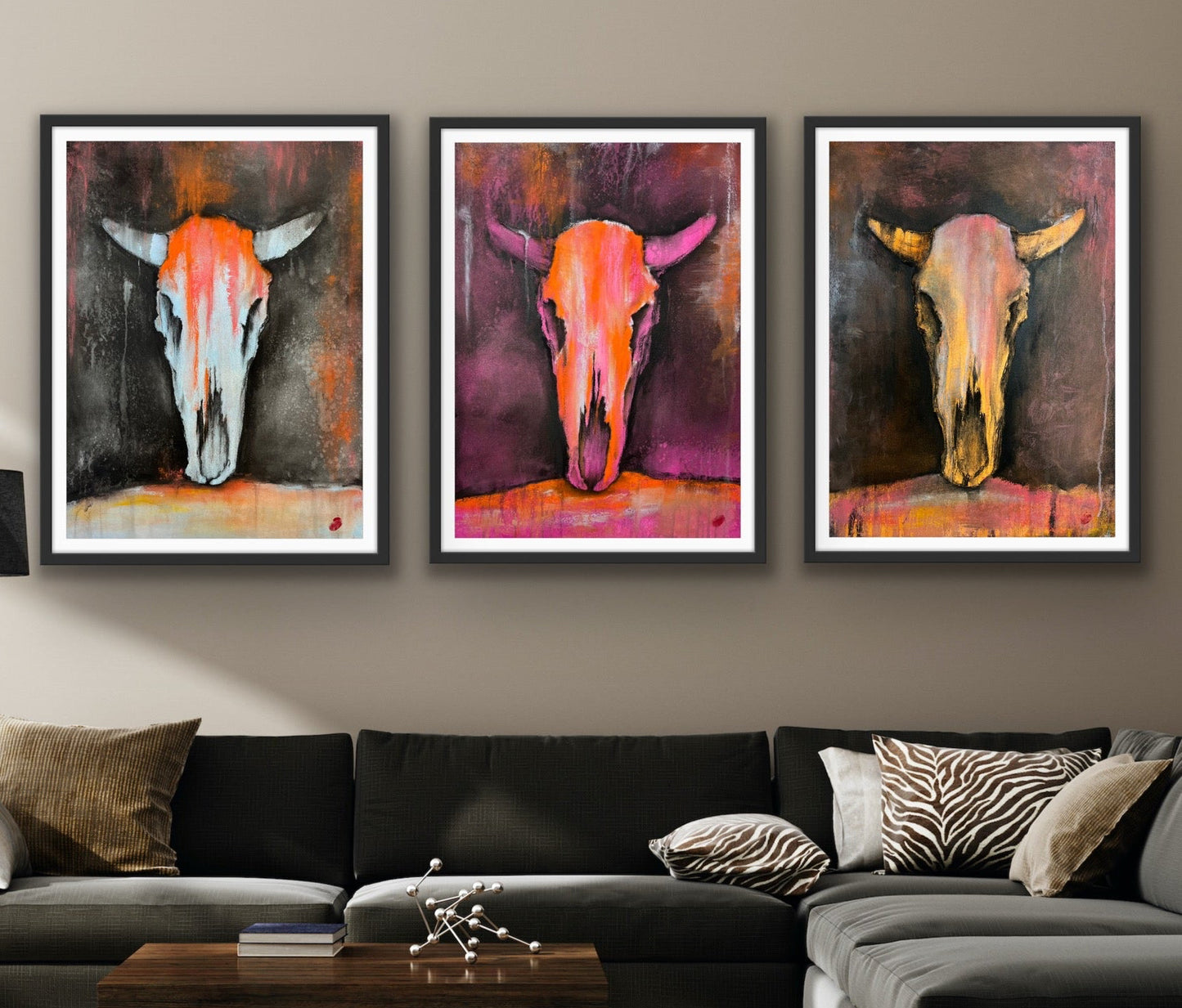 "Cow Skull #2"- Fine Art Print