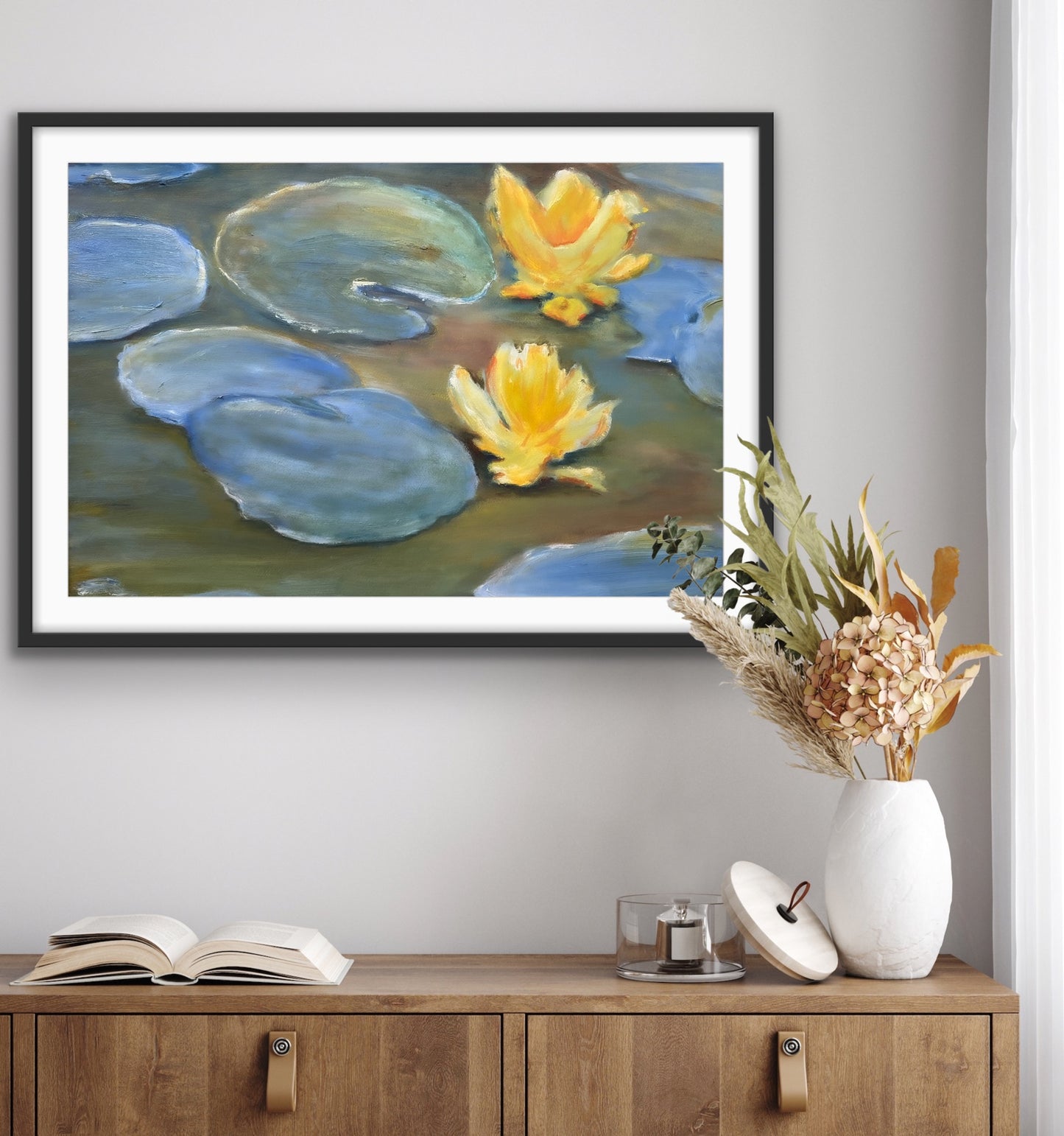 Lily Pad Study- Fine Art Print